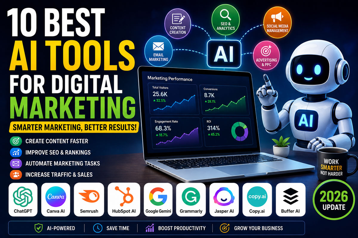 10 Best AI Tools for Marketing