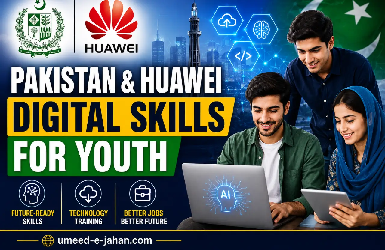 Pakistan Huawei digital skills opportunities for youth